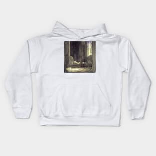 The Changelings - John Bauer Kids Hoodie